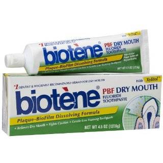 Biotene PBF Plaque Dissolving Toothpaste, 4.5 Ounce Tubes (Pack of 2)