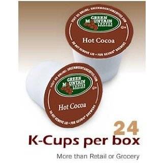 Green Mountain Hot Cocoa, Chocolate K Cups for Keurig Brewer, 24 ct 