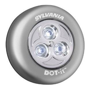 Sylvania DOT it Silver Self Adhesive Bright White Silver LED Light
