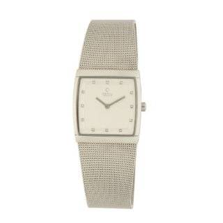   Womens V133LCIMC2 White Dial Mesh Stainless Steel Watch Watches