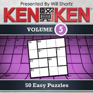 KenKen Vol. 3  20 Ferocious Puzzles (A Logic Puzzle for Kindle)
