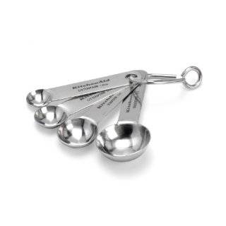 Kitchenaid Gourmet Stainless Steel Measuring Spoons, Set of 4
