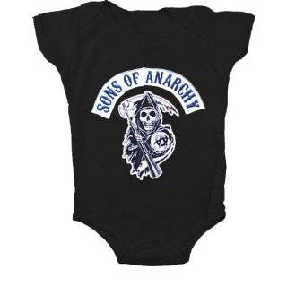  SOA Sons of Anarchy Reaper Costume Leather Vest Print 