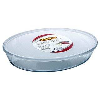 Marinex 3.4 Quart Oval Baking Dish with Plastic Storage Lid