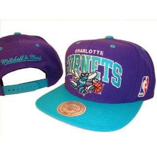 Charlotte Hornets Mitchell & Ness NBA Team Arch Throwback Snap Back 