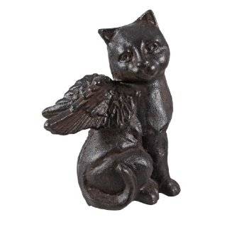  Cat Memorial Angel Pet Statue: Home & Kitchen