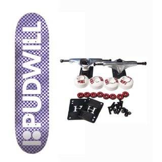 PLAN B SKATEBOARDS Complete Pro Skateboard TOREY PUDWILL CHECKERS 7.75 