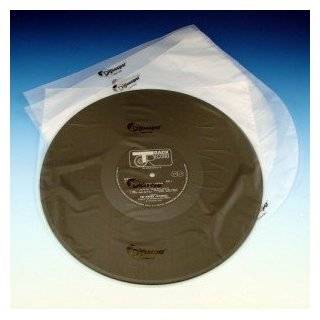   Static Round Bottom 12 LP Record Album Inner Sleeves HDPE 37.5 Micron