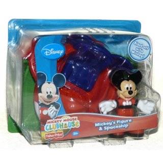 Disney Clubhouse Mickey Mouse Figure and Spaceship Play Set