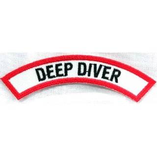  500 Dives Patch Embroidered Iron On Scuba Diving Diver 