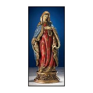   Milagros Patron Saints Statue Immaculate Heart of Mary St. Mary Figure